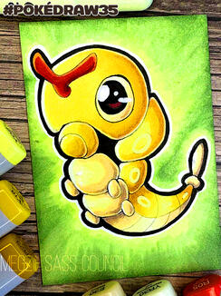 #0010 ★ Shiny Caterpie 03/25/2026